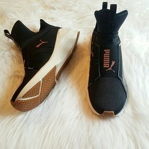 Puma Fierce Shine Black Sneakers + Free Gift